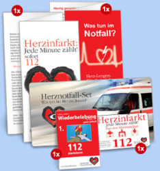 Deutsche Herzstiftung – Herznotfall-Set kostenlos bestellen
