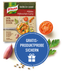 Knorr: Jetzt die neuesten Rezeptideen + Gratis-Produktprobe sichern!