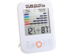 Pearl: Digital-Hygrometer/Thermometer mit Schimmel-Alarm kostenlos (nur Versandkosten) statt 17,12 Euro bei Idealo
