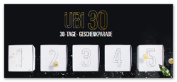 Ubi Advenskalender – 30 Tage Geschenkparade ( kostenlose downloads )