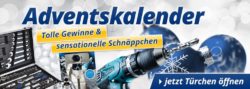 Westfalia Adventskalender – Am 1.12. den Bosch Akkuschrauber IXO 3,6 Volt Li-Ion für nur 29,99€