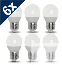 6er Pack GREENLIFE (MD 14749) E27 LED Lampen für 9,95 € (19,95 € Idealo) @Medion
