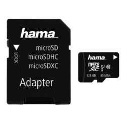 Hama microSDXC Karte 128GB, Class 10, UHS-I, 80MB/s für 18,09 € (70,22 € Idealo) @Amazon