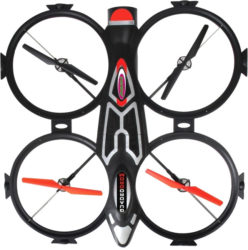 Jamara 038585 – Quadro­drom Qua­dro­c­op­ter mit HD-Ka­me­ra, schwarz  für 44€ inkl. Versand [idealo 200,58€] @eBay & MediaMarkt