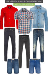 Outlet46: Lee Jeans und Oberbekleidung ab 9,99 Euro z.B. Lee Western Herren Hemd Rot für nur 9,99 Euro statt 29,99 Euro bei Idealo