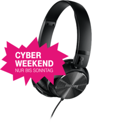 Philips SHL3855NC Noise Canceling On-Ear Kopfhörer für 33 € (69,99 € Idealo) @Telekom Cyber-Weekend