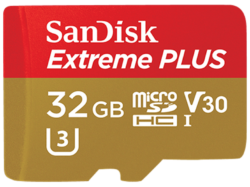 SanDisk Extreme PLUS 32 GB microSDHC Speicherkarte für 22,99 € (34,80 € Idealo) @Amazon und Media-Markt