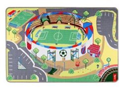 Spielteppich Kinderteppich Mein Fussballstadion von Teppino (100x150cm)  für 9,99€ inkl. Versand [idealo 41,54€] @Amazon