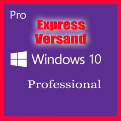 Windows 10 Pro 32/64 Bit  Produkt Key für 3,92€ [idealo 8,49€] @ebay