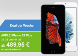 AllYouNeed: Apple iPhone 6 oder 6s Plus (Demoware) für nur 489,95 Euro statt 656,10 Euro bei Idealo (Neuware)