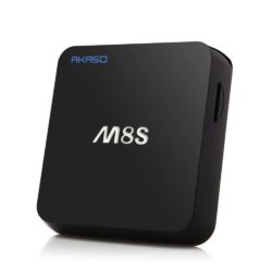 Amazon: AKASO M8S Android TV Box mit 2GB RAM 8GB Flash für nur 19,99 Euro