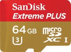 Amazon: SanDisk Extreme PLUS 64 GB microSDXC Speicherkarte + SD-Adapter für nur 39,99 Euro statt 51,75 Euro bei Idealo