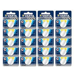 Amazon:20 Stück VARTA CR2032 3V Lithium Knopfzelle für 5,04 Euro versandkostenfrei [ Idealo 9,39 Euro ]
