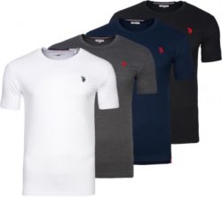 Outlet46: U.S. POLO ASSN. Round Neck Herren T-Shirt in verschiedenen Farben für nur 7,99 Euro statt 16,99 Euro bei Idealo
