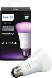 Philips Hue LED Lampe E27 (2. Generation, EEK A, dimmbar, 16 Mio Farben, App-gesteuert) für 33,57 € (46,99 € Idealo) @Amazon