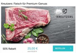 Kreutzers Gourmet 55€ Gutschein für 30€ oder 110€ für 60€ @DailyDeal