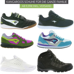 Outlet46: 51 verschiedene KangaROOS Schuhe ab 9,99 Euro statt 27,99 Euro bei Idealo