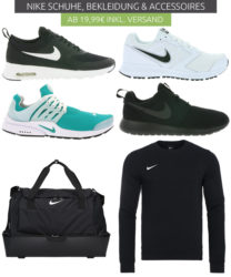 Outlet46: Nike Schuhe und Bekleidung im Sale z.B NIKE WMNS Roshe LD-1000 Sneaker Rot für nur 19,99 Euro statt Euro bei Idealo
