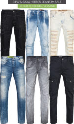 Outlet46: Verschiedene Chipo & Baxx Jeans für nur je 27,99 Euro im Sale statt 39,99 Euro bei Idealo