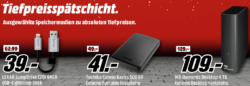 Speichermedien in der Tiefpreis-Spätschicht @Media-Markt z.B. SANDISK ULTRA FLAIR USB-Stick 128 GB für 22 € (32,99 € Idealo)