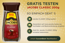 200g Jacobs Classic GRATIS testen @Jacobs