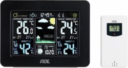 ADE WS 1503 Funk-Wetterstation mit Außensensor für 24 € (38,43 € Idealo) @Voelkner