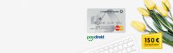 Kostenloses Commerzbank Girokonto + Kreditkarte (Wert 39,90€) + 150€ Startguthaben