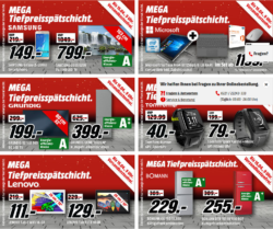 Mega Tiefpreisspätschicht @Medlia-Markt z.B. TOMTOM Runner GPS-Sportuhr für 40 € (69,90 € Idealo)