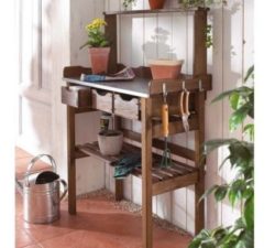Pflanztisch für Gartenarbeiten mit drei Schubladen für 44,91€ mit Gutschein [idealo 60€] @ebay