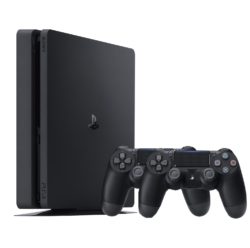 Sony PlayStation 4 Konsole (500GB, schwarz, slim) inkl. 2. DualShock Controller für 226,99€ [idealo 292€] @Mediamarkt