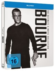 Amazon: Bourne Box 1-5 (Steelbook) Blu-ray Limited Edition für nur 28,97 Euro statt 89,99 Euro bei Idealo