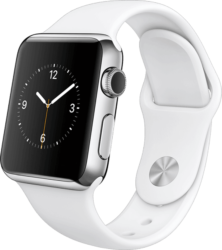 Apple Watch 38 mm Weiß/Edelstahl für 199 € (364,39 € Idealo) @Telekom-Sop