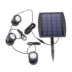 Lixada Solarspots 3 Unterwasser Lampen für 19,59€ statt 27,99€ dank Gutscheincode @Amazon
