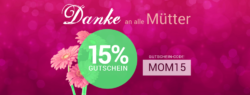 Medimops: Nur heute zum Muttertag 15% Rabatt auf (fast) alles mit Gutschein ab 20 Euro MBW