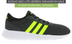 Outlet46: adidas neo Lite Racer Herren Sneaker für nur 34,99 Euro statt 49,50 Euro bei Idealo