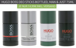 Outlet46: Verschiedene Hugo Boss Deo-Sticks für nur je 14,99 Euro statt 23,24 Euro bei Idealo