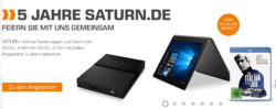 Saturn feiert 5 Jahre Saturn.de mit tollen Angeboten z.B. SPEEDLINK Contus Red Gaming Maus für 5 € (18,99 € Idealo)
