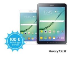 Sparhandy.de: Samsung Galaxy S2 oder S3 Tablet für 4,95€ + LTE Tarife ab 19,95€ mtl. + 100€ Samsung-Cashback