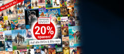 Weltbild: 20% Rabatt auf alle DVDs & Blu-rays – kein Mindestbestellwert