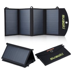 25W Solar Ladegerät mit 2 Ports (5V/4A) für 29,99€ statt 47,99€ @Amazon