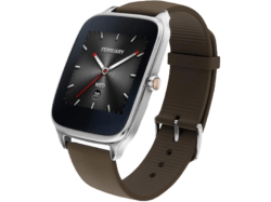 ASUS ZenWatch 2 Android/iOS Smart Watch Silber/Braun für 96 € (148,99 € Idealo) @Media-Markt