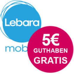 D1 Lebara Prepaid-SIM Karte + 5€ Startguthaben (2x pro Person) kostenlos @Lebara