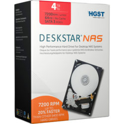 HGST 4 TB Interne HDD 24/7 NAS Festplatte für 109,90 € (138,18 € Idealo) @eBay