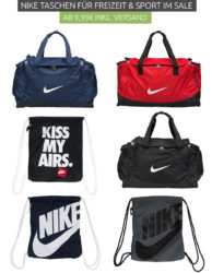 Outlet46: Nike Sporttaschen ab 9,99 Euro im Sale statt 22,90 Euro bei Idealo