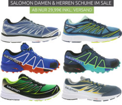 Outlet46: Salomon Damen und Herren Sportschuhe im Sale ab 29,99 Euro statt 57,99 Euro bei Idealo