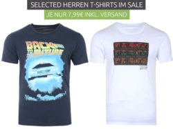 Outlet46: Selected Homme Back to the Future T-Shirt für nur je 7,99 Euro statt 29,99 Euro bei Idealo
