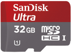 Sandisk Ultra  microSDHC Karte mit 32 GB für 9€ [idealo 14€] @MediaMarkt
