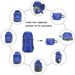 [Amazon.de] TOMSHOO 40L wasserdichten Nylon Outdoor Rucksack für 11,39€ statt 18,99€ mit Gutschein