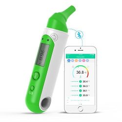Amazon: Koogeek infrarot digital Fierberthermometer mit Bluetooth (App für Android und Apple) mit Gutschein für nur 11,99 Euro statt 23,99 Euro