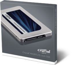 Crucial MX300 525GB SSD Festplatte für 120 € (148,79 € Idealo) @Amazon und Media-Markt